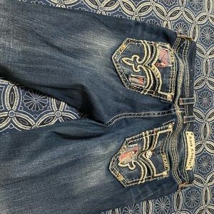 Rock Revival Jeans straight leg size 32